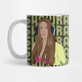 Shakira colombian singer Mug